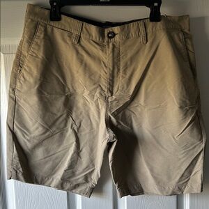 Billabong Men's Khaki Flat Front Shorts